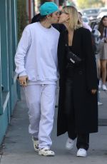 HAILEY and Justin BIEBER Out Kissing in West Hollywood 03/04/2020