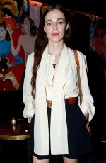 HAILEY BENTON at Chloe Dinner at Paris Fashion Week 02/27/2020