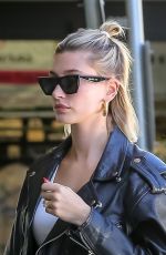 HAILEY BIEBER in Daisy Dukes Out in Los Angeles 03/03/2020