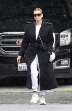 HAILEY BIEBER Out for Lunch in Beverly Hills 03/10/2020