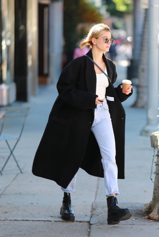 HAILEY BIEBER Out in Los Angeles 03/02/2020