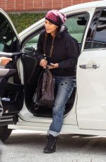 HALLE BERRY Out and About in Los Angeles 02/29/2020