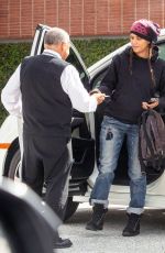 HALLE BERRY Out and About in Los Angeles 02/29/2020