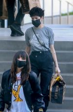HALSEY Wears Black Face Mask at Erewhon Market in Los Angeles 03/19/2020
