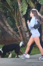 HANNAH ANN in Shorts Out and About in Los Angeles 03/26/2020
