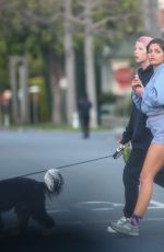 HANNAH ANN in Shorts Out and About in Los Angeles 03/26/2020