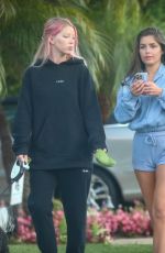 HANNAH ANN in Shorts Out and About in Los Angeles 03/26/2020