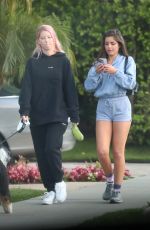 HANNAH ANN in Shorts Out and About in Los Angeles 03/26/2020