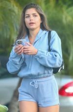 HANNAH ANN in Shorts Out and About in Los Angeles 03/26/2020