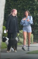 HANNAH ANN in Shorts Out and About in Los Angeles 03/26/2020