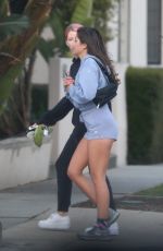 HANNAH ANN in Shorts Out and About in Los Angeles 03/26/2020