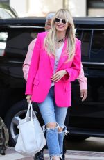 HEIDI KLUM Arrives Ameirica