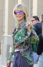 HEIDI KLUM Arrives at America