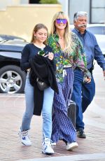 HEIDI KLUM Arrives at America