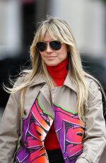 HEIDI KLUM Arrives at America