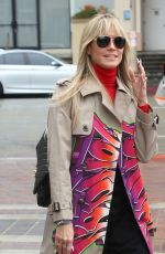 HEIDI KLUM Arrives at America