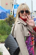 HEIDI KLUM Arrives at America