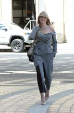 HEIDI KLUM Arrives at Americas Got Talent in Pasadena 03/02/2020