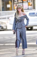 HEIDI KLUM Arrives at Americas Got Talent in Pasadena 03/02/2020
