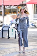 HEIDI KLUM Arrives at Americas Got Talent in Pasadena 03/02/2020