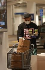 HEIDI MONTAG and Spencer Pratt with Face Masks and Latex Gloves Shopping at Erewhon Market in Pacifiy Palisades 03/24/2020