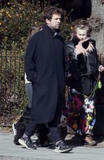 HELENA BONHAM CARTER and Rye Dag Holmboe Out in London 03/30/2020