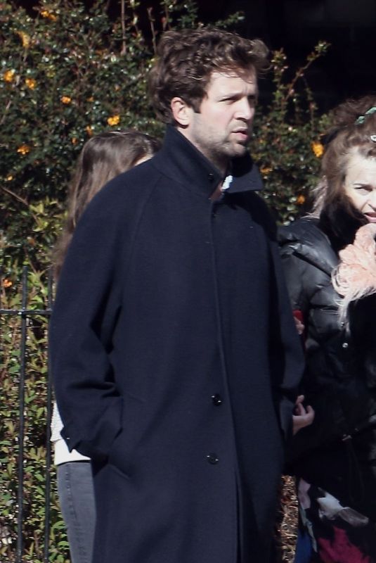 HELENA BONHAM CARTER and Rye Dag Holmboe Out in London 03/30/2020