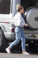 HILARY DUFF Out and About in Studio City 03/01/2020