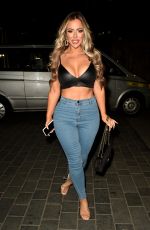 HOLLY HAGAB Night Out in Manchester 03/15/2020