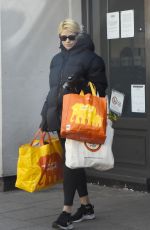 HOLLY WILLOGHBY Out Shopping in London 03/27/2020
