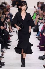 IRINA SHAYK at Valentino Runway Showat Paris Fashion Week 03/01/2020