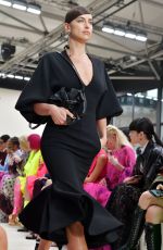 IRINA SHAYK at Valentino Runway Showat Paris Fashion Week 03/01/2020