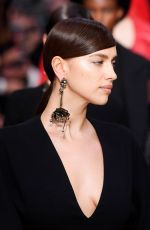 IRINA SHAYK at Valentino Runway Showat Paris Fashion Week 03/01/2020