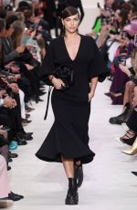 IRINA SHAYK at Valentino Runway Showat Paris Fashion Week 03/01/2020