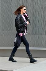 IRINA SHAYK Out and About in New York 03/13/2020