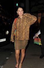 IRIS LAW Arrives at Mulberry Party in London 03/10/2020