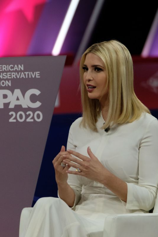 IVANKA TRUMP at Conservative Political Action Conference 2020 in Oxon Hill 02/28/2020