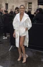 IZABEL GOULART Arrives at Valentino Show at Paris Fashion Week 03/01/2020