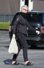 JAMIE LEE CURTIS Out Shopping in Pacific Palisades 03/26/2020
