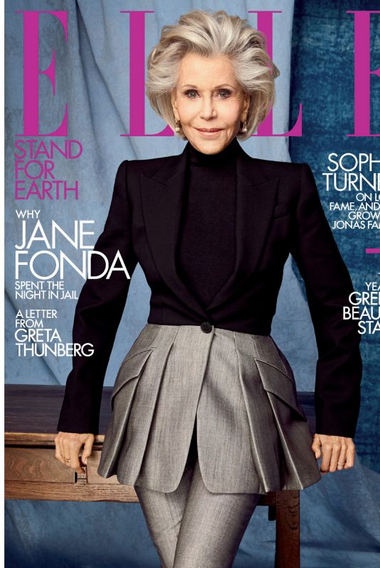 JANE FONDA in Elle Magazine, April 2020