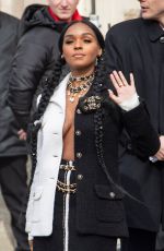 JANELLE MONAE at Chanel Fashion Show at PFW in Paris 03/03/2020