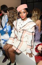JANELLE MONAE at Valentino Fashion Show in Paris 03/01/2020