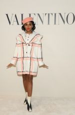 JANELLE MONAE at Valentino Fashion Show in Paris 03/01/2020