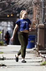 JEMIMA KIRKE Out and About in New York 03/24/2020