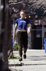 JEMIMA KIRKE Out and About in New York 03/24/2020