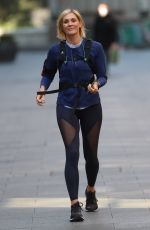JENNI FALCONER LEaves Radio Breakfast Show in London 03/27/2020