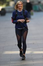 JENNI FALCONER LEaves Radio Breakfast Show in London 03/27/2020