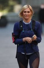 JENNI FALCONER LEaves Radio Breakfast Show in London 03/27/2020