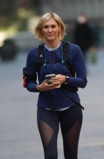 JENNI FALCONER LEaves Radio Breakfast Show in London 03/27/2020