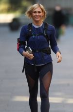 JENNI FALCONER LEaves Radio Breakfast Show in London 03/27/2020